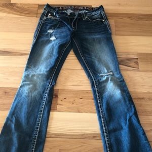 Size 28 Rocks inseam is 31